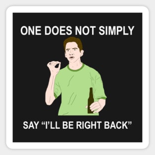 One Does Not Simply Meme (Scream Edition) Sticker